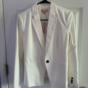 Philosophy Off White Color Blazer Size 6